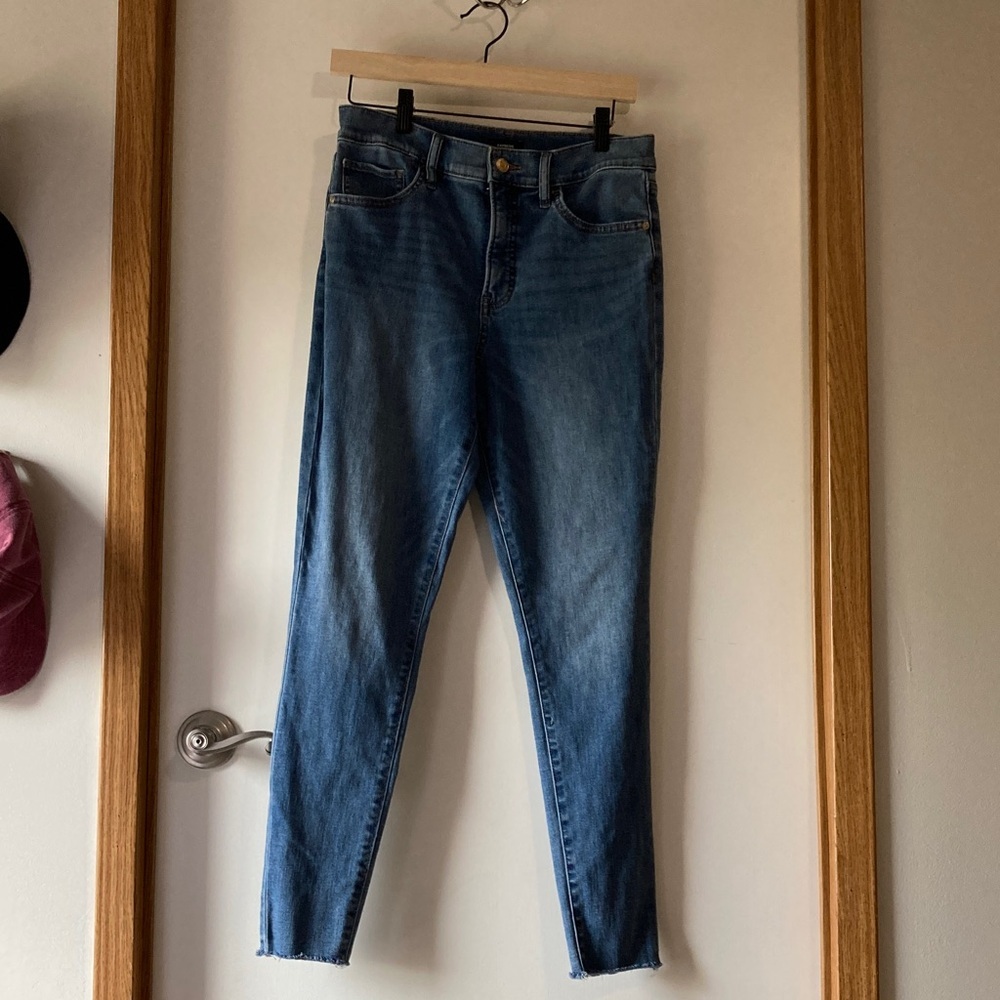 Express Women's Skinny Jeans in Blue
